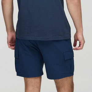 Wholesale Technical Stretch <b>Cargo</b> <b>Shorts</b> For Men Slim Fit with Pin tuck Detail| <b>Elastic</b> <b>Waist</b> Latest Factory Style - Product Image 6