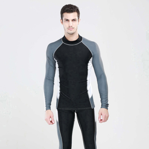 Maillot de bain anti-UV pour homme, séchage rapide, imperméable, éco-responsable, en spandex/polyester, pour le surf - Product Image 6
