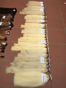 Extensions de cheveux humains Remy collés à la kératine de couleur claire de qualité supérieure livraison rapide garantie du fabricant vietnamien - Product Image 6
