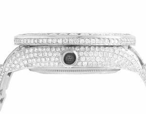 VVS Moissanite นาฬิกาข้อมือระบบกลไกอัตโนมัติประดับเพชรทันสมัยปรับแต่งได้ตามต้องการ - Product Image 4