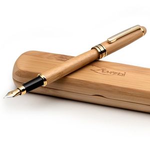 CUSTOMIZED HANDMADE BAMBOO High Quality Luxury Gift <b>Pen</b> Set Customize <b>Engraved</b> Logo Wooden <b>Pen</b> With Wooden Box - Product Image 1