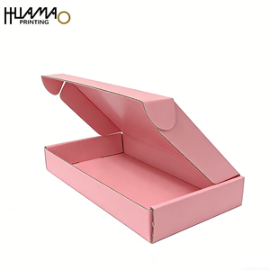 Eco-friendly Pink Mailer <b>Box</b> Sturdy Corrugated Airplane <b>Box</b> For Boutique Packaging Paper Boxes For Apparel Cosmetic Packaging - Product Image 4