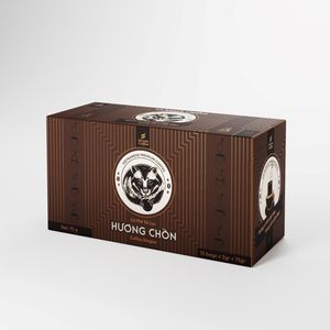 Huong Chon Café sin azúcar Individual Versión de bolsita de té conveniente y fácil de llevar con sabor amargo - Product Image 2