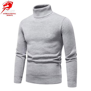 Wholesale <b>Men</b> <b>Turtleneck</b> <b>Sweater</b> Modern Slim Fit Design Cozy Knit Fabric Comfortable Feel Warm Seasonal Winter - Product Image 1