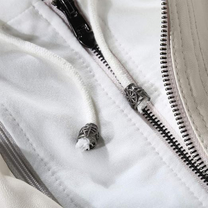 Custom Design Fashion Wear Women Genuine Sheep Skin <b>Leather</b> Motorcycle <b>Jacket</b> Regular Length Waterproof Windproof Eco-Friendly - Product Image 5