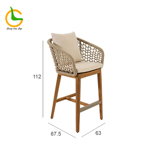 <span class=keywords><strong>Chaise</strong></span> <span class=keywords><strong>haute</strong></span> de salle à manger en teck confortable et luxueuse de <span class=keywords><strong>haute</strong></span> qualité, nouvelle collection 2026, pour jardin et cour - Product Image 4