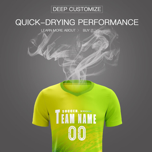 Uniformes de Fútbol para Hombre, Camisetas y Pantalones Cortos Sublimados Personalizados, Ropa de Entrenamiento Transpirable, Proveedor OEM ODM - Product Image 3
