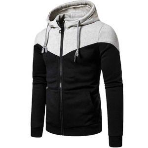 Sudadera con Capucha y Cremallera para Hombre, Invierno, OEM, Personalizada, de Alta Calidad, Algodón y Poliéster, Secado Rápido, Transpirable, Unisex, Bordada, al por Mayor - Product Image 2