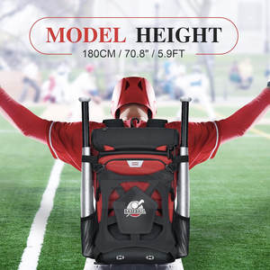 Sacs de baseball de couleur unie de haute qualité Nouveau style Sacs de baseball Accessoires de sport Sacs de baseball - Product Image 5