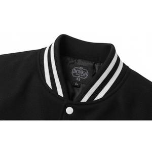 Streetwear Skull Varsity Jacket Men <b>Women</b> Front Punk Style Embroidered Baseball College Outerwear Winter Breathable - Product Image 4