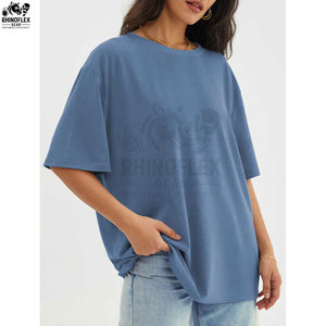 T-shirts pour femmes fabriqués au Pakistan, best-sellers, nouvelle mode, motif uni, col rond, respirant, manches courtes, légers - Product Image 2