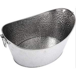 Fabrica y exportadores de cubo de vino de diseño antiguo, artículos de bar, Tina de vino, etiqueta de vino galvanizada de calidad de lujo con mango de cuerda - Product Image 2