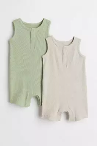 Traje de dormir de tela suave, mono extra suave de muselina de algodón, peleles de bebé sin manga y con pie certificado - Product Image 6