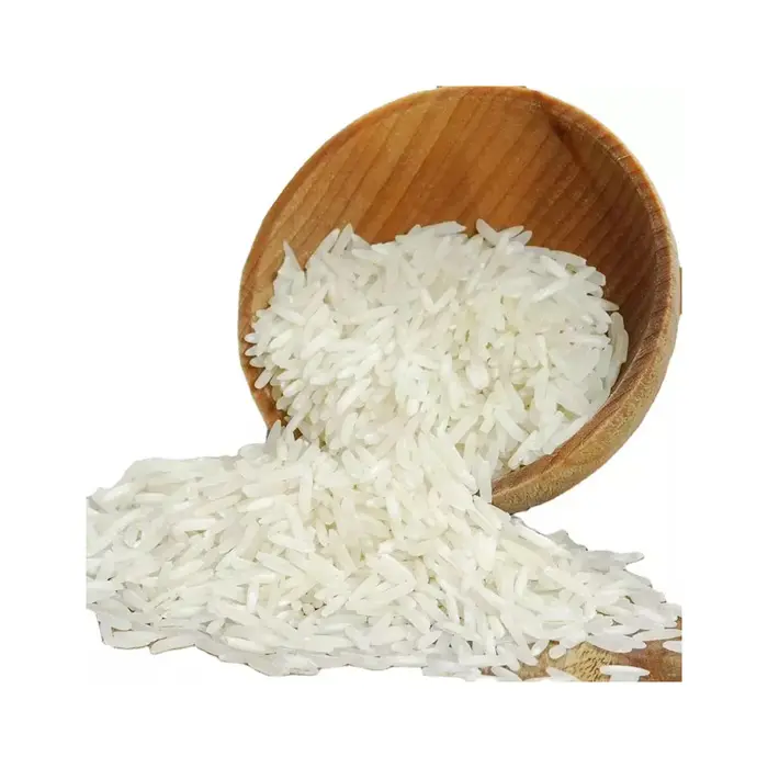 Arroz vaporizado con 5% Arroz blanco roto Arroz de grano largo 0 Adición 24 meses Lugar seco