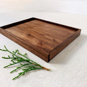 Plateau en bois massif durable artisanat en bois de qualité supérieure plateaux en bois dur naturel marque privée acceptée - Product Image 2