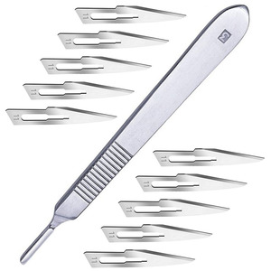 Mango de bisturí de la mejor calidad para cirugía quirúrgica, soporte de cuchilla de Metal, acero, BP - Product Image 2