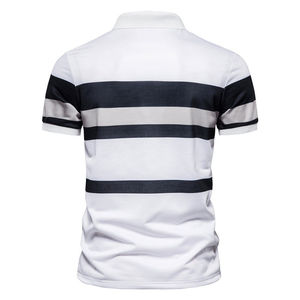 Venta al por mayor nueva llegada mejor moda manga corta hombres Polo camiseta nueva calidad poliéster/algodón hombres Polo camiseta - Product Image 3