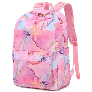 Mochila Casual con Patrón Geométrico DANZY SPORTS, Material de Poliéster, Ligera, Unisex, Mochila Escolar con Cierre de Cremallera - Product Image 4