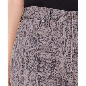 Jeans Ajustados Estampados de Cintura Alta para Niños Juniors' Stevie en Gris Talla 5 - Denim Vintage Lavable - Product Image 3