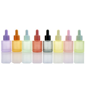 Hot Bán 20Ml Thủy Tinh Trong Suốt Eye Drop Chai Nước Hoa Dầu Bao Bì <span class=keywords><strong>Container</strong></span> Nhỏ Giọt Màn Hình In Ấn Tối Thiểu Đặt Hàng 100Pcs - Product Image 1