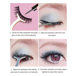 Lashes Volume Eyelashes Extension Tweezers Eyelash <b>Applicator</b> Custom Packaging Private <b>Label</b> Lash Tweezers - Product Image 6