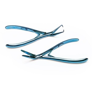 Las Mejores Pinzas para Extensiones de Cabello de Acero Inoxidable con Recubrimiento de Plasma, 2 en 1, Multifuncionales, Resistentes al Agua, para Salón de Belleza, Venta al por Mayor, Personalización Privada - Product Image 1