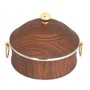 Customized Metal Hotpot with Metal Stand Handmade Luxury Round Shaped Casserole for Exclusive Dining and Premium Service - Product Image 5