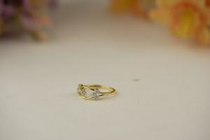 Premium 0.27Ct Lab Grown Diamond Ring Corte redondo VS1 IGI SGL Certificado Oro Rosa Oro Plata Compromiso Proveedor de joyería de boda - Product Image 4