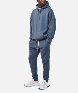 Sudadera con capucha unisex supergrande, ropa deportiva, logotipo personalizado, algodón puro de alta calidad, cómoda y suave teñida para deportes de invierno de hombre - Product Image 1