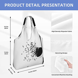 Bolso Tote de lona de algodón ecológico al por mayor, nuevo diseño, grande, reciclable, para playa, bolso de compras a la moda, logotipo personalizado - Product Image 3