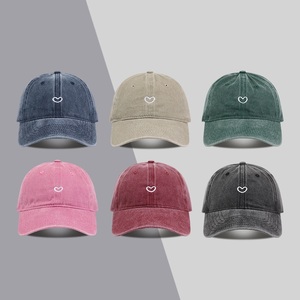 หมวกเบสบอลมีขอบโค้งทำจากผ้าฝ้ายโพลีเอสเตอร์/ โพลีเอสเตอร์6แผงสำหรับทั้งชายและหญิง - Product Image 2