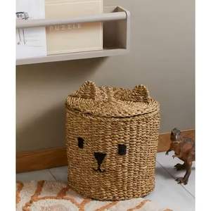 Panier de jacinthe d'eau en gros fait à la main léger panier décoratif écologique durable pour pique-nique et cuisine - Product Image 3