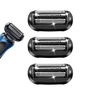 Cabezal de Repuesto para Afeitadora Eléctrica con Triple Cuchilla, Lavable e Impermeable, Compatible con Láminas de Afeitado para el Rostro - Product Image 2