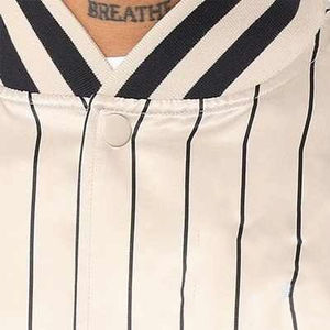 Veste en satin de baseball imperméable brodée sur mesure 100 % polyester Vestes de baseball en satin sur mesure pour hommes - Product Image 5