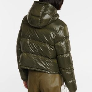 Veste matelassée d'hiver en coton réversible pour femme avec doublure en lin - Product Image 3
