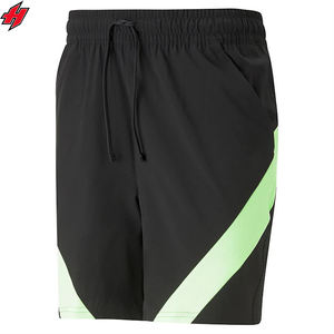 Vente en gros de shorts de sport avec logo personnalisé pour hommes, doublures de shorts de course avec poche zippée, vêtements de sport d'entraînement, shorts de gymnastique pour exercices - Product Image 1