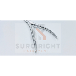 Coupe-os chirurgical Rongeur d'os manuel en acier certifié CE de 14cm pour la chirurgie orale et orthopédique par Surgiright Instruments - Product Image 4