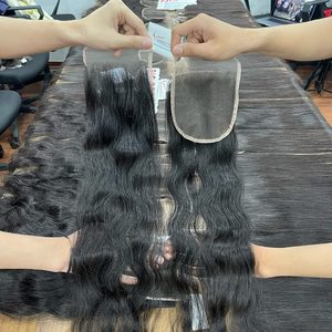 วิกต่อผมมนุษย์เวียดนามพื้นผิวด้านหน้าปิดแบบ HD - Product Image 3