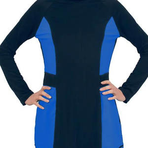 2025 personalizado Nylon Spandex Racing traje de baño de lujo impermeable ropa de playa para niñas de talla grande con cubierta Hijab fabricado por nombre - Product Image 4