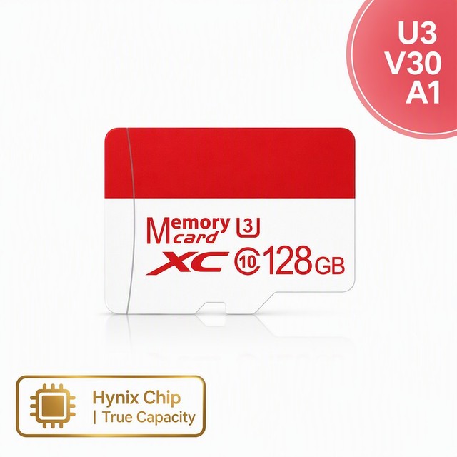 Hynix Chip TF Memory Card U3 V30 A1 Class 10 True Capacity Micro SD 4GB-128GB Wholesale