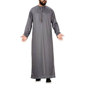 Wholesale Factory Direct Selling <b>Thobes</b> New Design Fashion Muslim Clothing <b>Men</b> Jubbah in Very Low Price - Product Image 4