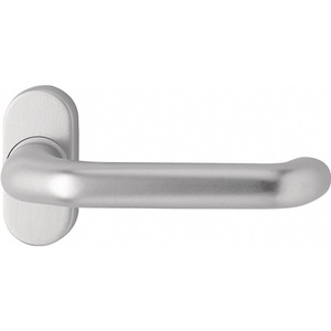 Stainless Steel 1300/2033 Profile Door Handle Hole Part Oval 8 mm Cranked EDI Wall Hooks & Coat <b>Racks</b> - Product Image 1