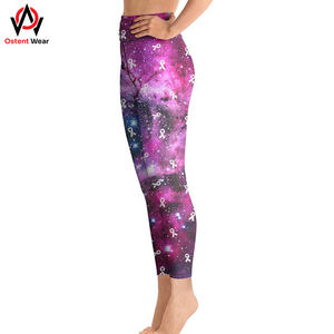 Leggings d'entraînement respirants taille haute pour femmes sans couture tricotés conception de découpe latérale pantalons de Yoga en polaire pour sports d'hiver - Product Image 6