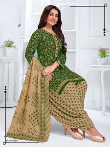 New 2023 <strong>Designer</strong> Party Wear Sexy Premium Quality Pure Cotton <strong>Kurti</strong> With Pant and <strong>Dupatta</strong> With Printed Work Worldwide Supplier - Product Image 4