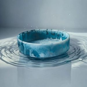 HOLD RÉSINE BOL CUISINE ET TOP BOL À SALADE EN RÉSINE Nouveau design Logo de personnalisation de service et meilleures couleurs disponibles - Product Image 2