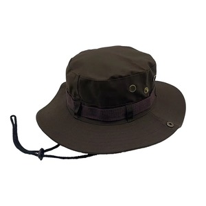 Chapeau de soleil léger respirant Protection UV sangle réglable à large bord Logo personnalisé pour les chapeaux de pêche de voyage de plage en plein air - Product Image 1