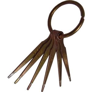 Aiguille de test d'or: 8-10-12-14-18 Fournitures de bijoux outil de bijouterie faire un outil professionnel de haute qualité prix le plus bas - Product Image 3