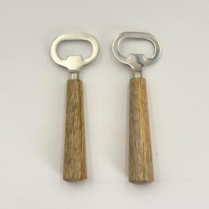 Meilleures ventes d'ouvre-bouteilles en acier inoxydable, ouvre-bouteilles pour boissons gazeuses, ouvre-bouteilles à manivelle en bois pour la maison, ouvre-bouteilles manuel - Product Image 1