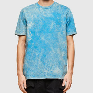 เสื้อยืดสำหรับผู้ชายเสื้อซักแบบเป็นกรดสำหรับผู้ชายเครื่องแต่งกายแบบทันสมัยทำตามสั่ง - Product Image 1