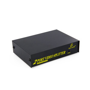 ตัวแยกสัญญาณ VGA แบบแอคทีฟพร้อมฟังก์ชันแสดงผล ทำซ้ำสัญญาณไปยัง 2 เอาต์พุต - Product Image 2